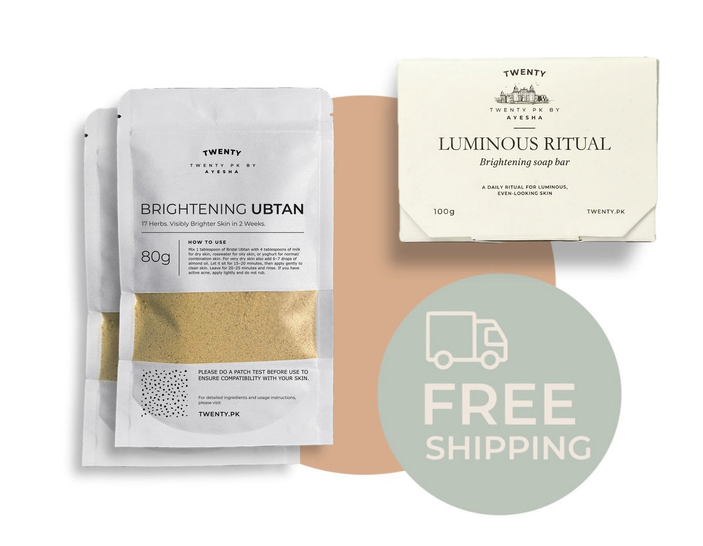 Ubtan + Kojic Soap | Bundle