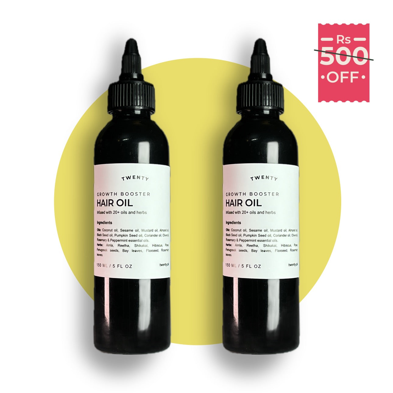 Hair Growth Oil | Pack of 2