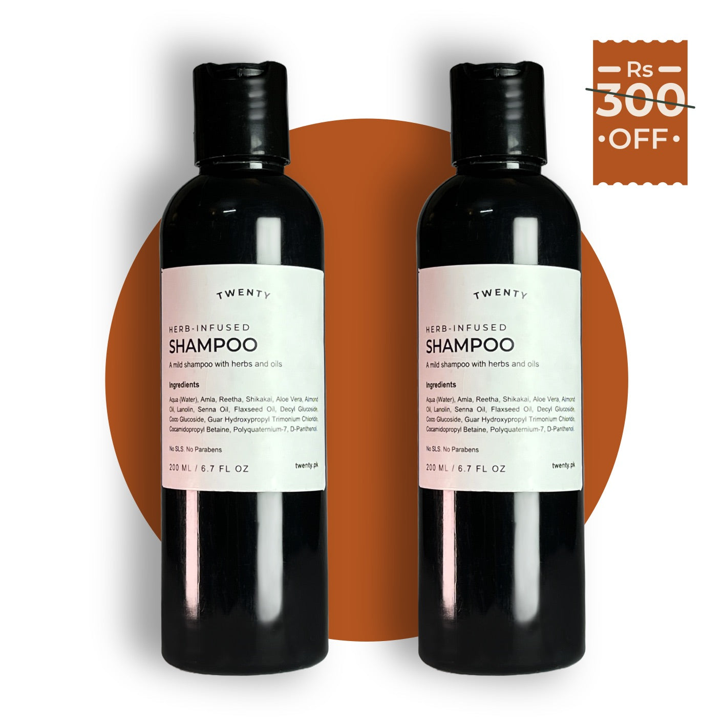 Herbs-Infused Shampoo | Pack of 2