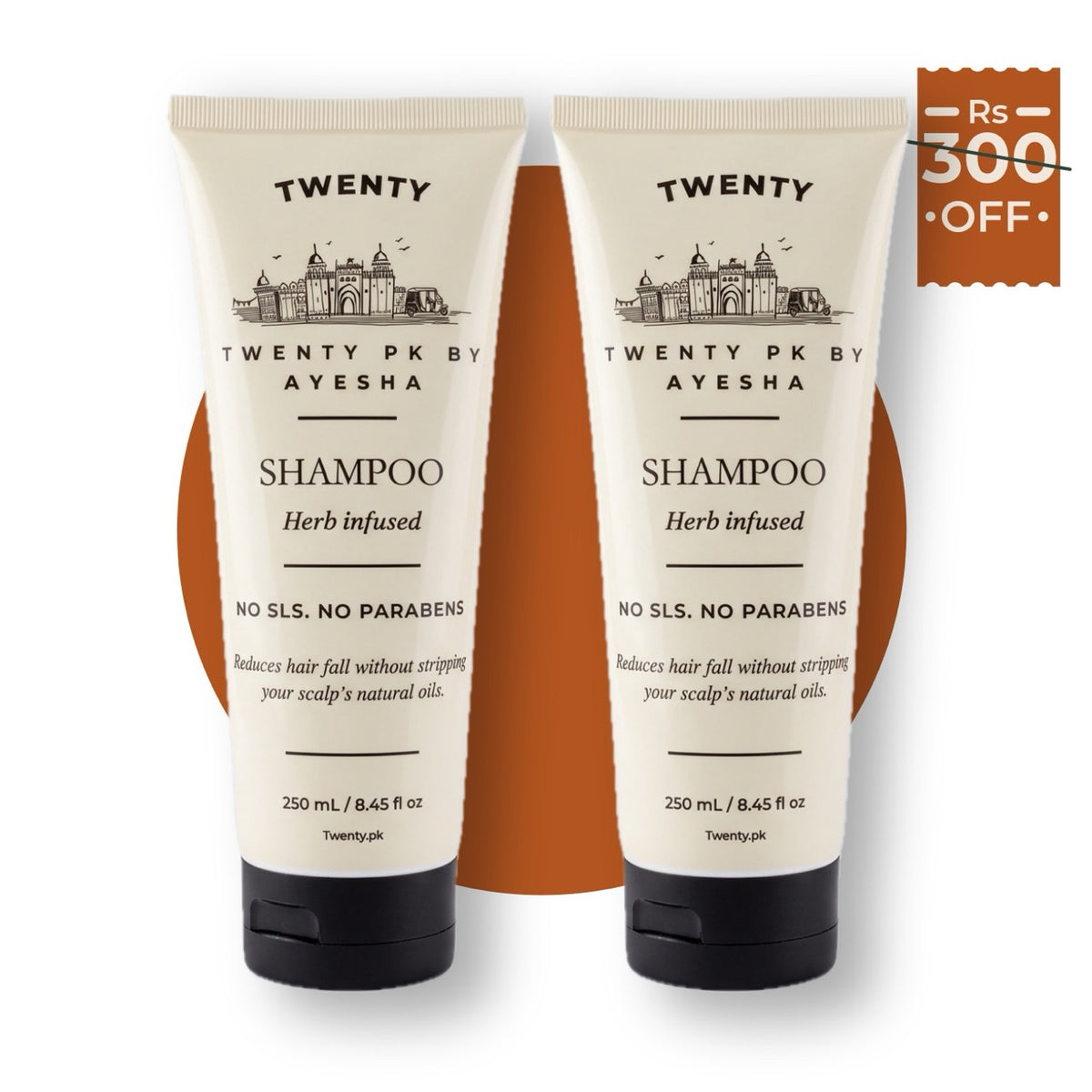 Herbs-Infused Shampoo | Pack of 2